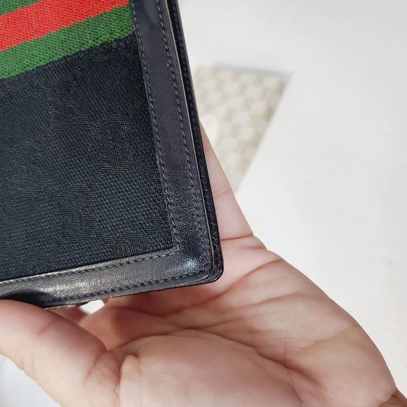 Gucci collectors Piece 80s authentic Vintage ophidia web black clutch - Picture 14 of 16